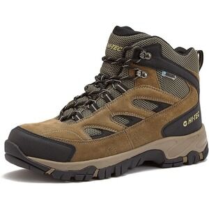Hi-Tec Yosemite Mid Waterproof Hiking Boots - Men's Size 14, Smoky Brown/Olive